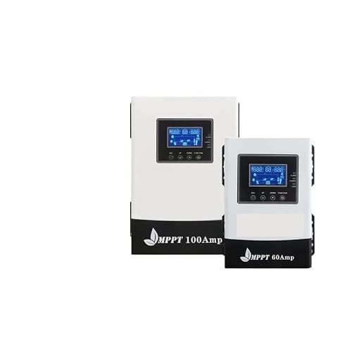 Gqnblvhzupdm 1 Solar Controller, Photovoltaic Controller 60A80a100amppt Home Off-Grid Solar(60A 2-48V 50V)