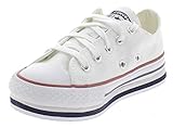  Converse Chuck Taylor All Star Platform Eva OX Madchen Weiss Sportschuhe 668028C