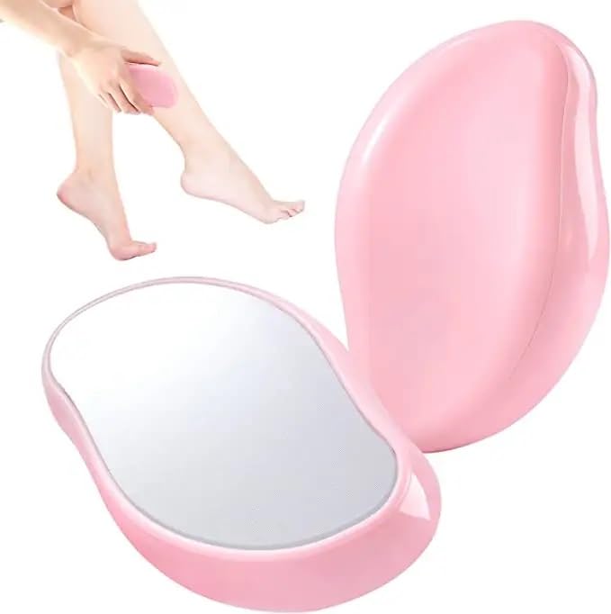 Miniatura 2 de Removedor de pelo de cristal, borrador de pelo de cristal reutilizable para mujeres y hombres, herramienta mágica de depilación sin dolor, borrador