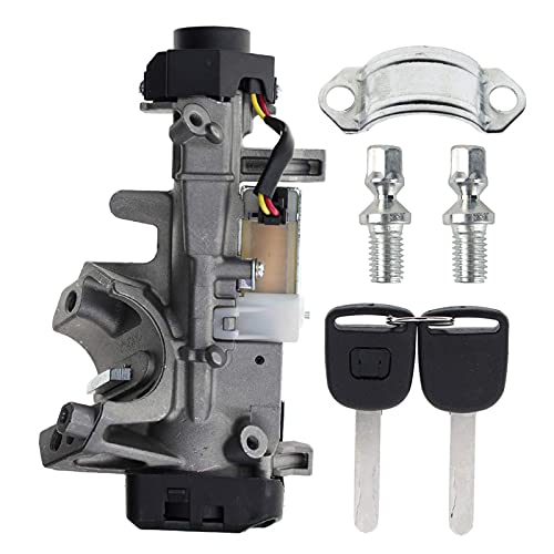 Autokay Ignition Switch Lock Cylinder 35100-Sda-A71Auto Trans With 2 Chip Keys Fits For Honda Accord Civic Crv #TOP2