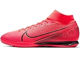  Nike Herren Superfly 7 Academy IC Fußballschuhe, Rot (Laser Crimson/Black-Laser Crim 606), 41 EU