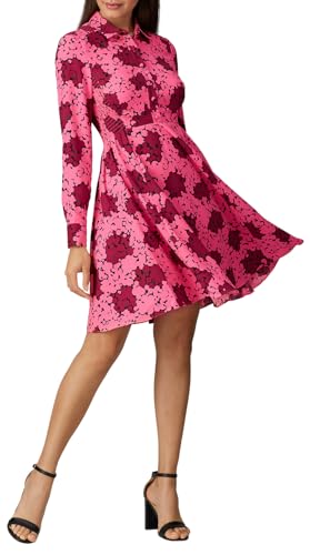Image of kate spade new york Women's Pink Bubble Dot Smocked Dress