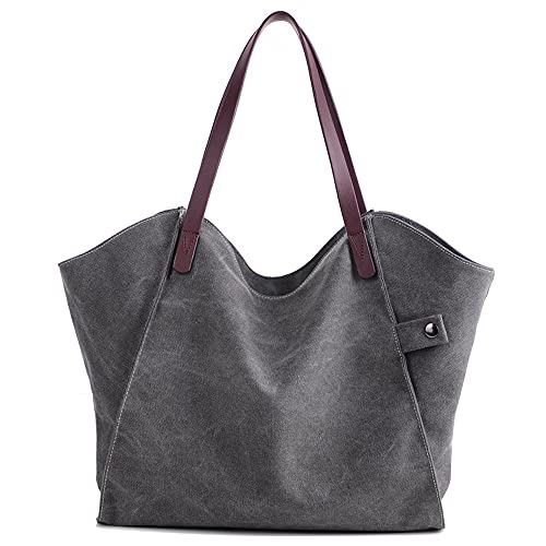 Sac à bandoulière en toile légère et résistante à grande ouverture