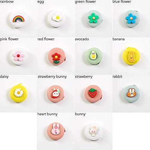 Retractable Cartoon Tape Measure Cute Mini Soft Tape Measure Cloth Measure Ruler For Body, Cloth, Sewing, Cutting(Bunny) #TOP1