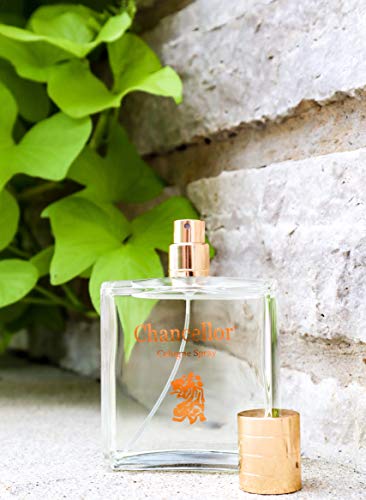 Chancellor Cologne By Romane And Tru Fragrance - Eau De Cologne - Bold And Spicy Masculine Scent - Mandarin, Fern, Lavender, Sandalwood - 3.4 Oz 100 Ml #TOP3