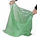 Kekow 39 Gallon Large Trash Bags, Green, 64 Counts, F