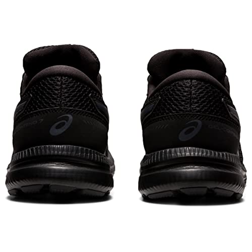 Asics Men's Gel-Contend 7 Running Shoes, 11, Black/Carrier Grey #TOP4
