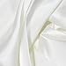 VACVELT Charmeuse Satin Fabric by The Yard, 60 Inch Wide Ivory White Satin Fabric Shiny & Soft Cloth Fabric, Silky Satin Fabric for Bridal Dress, Wedding Decorations, Crafts, Sewing, Draping (1 Yard)