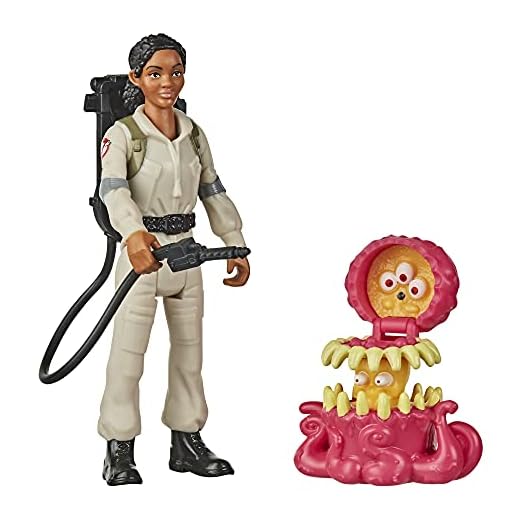 Ghostbusters Fright Features Lucky Figure with Interactive Ghost Figure and Accessory, Toys for Kids Ages 4 and Up, Great Gift for Kids