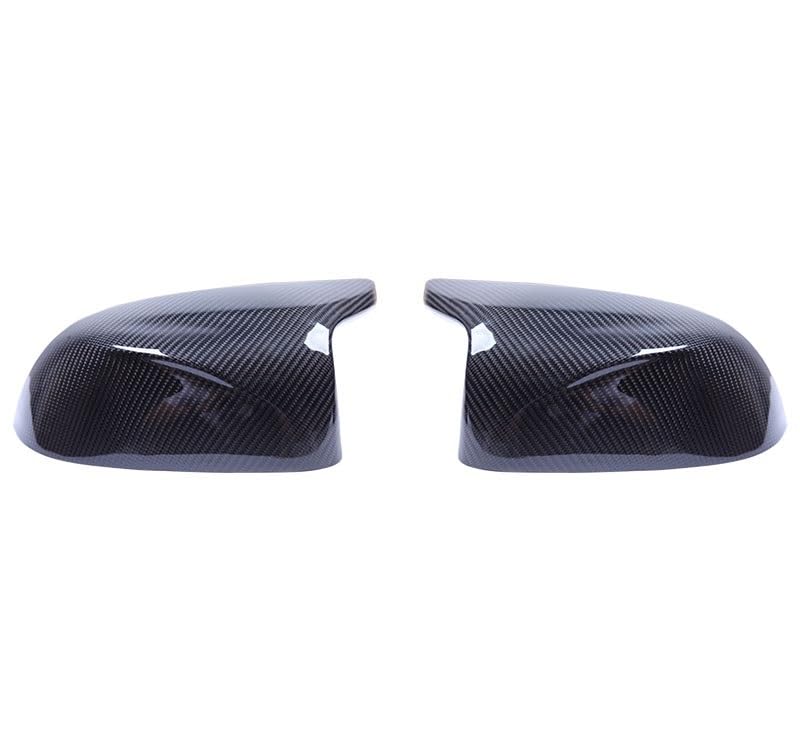 Coque rétroviseur carbone X6M F96 style sport trajets quotidiens