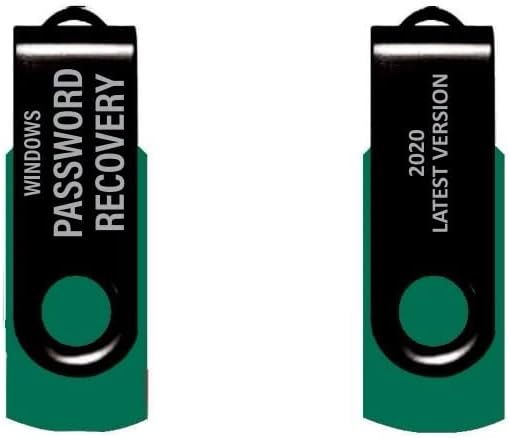 Ralix Compatible with Windows Password Recovery USB - Supports All Versions Windows XP, Vista, 7, 10 Resets Passwords in Seconds - 32/64 Bit (Latest Version)