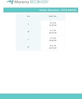 Vista 3 de Marena FM100 - Máscara de compresión de recuperación unisex con cobertura de cuello medio