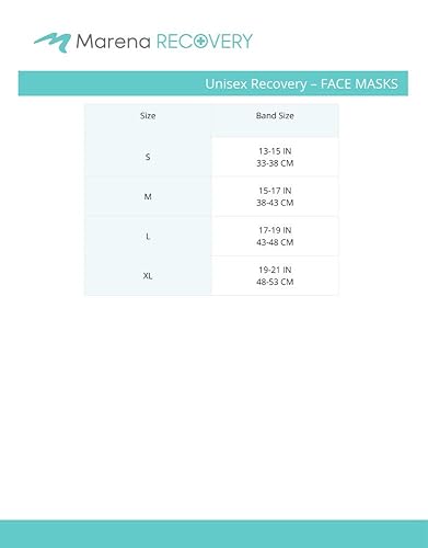 Miniatura 2 de MARENA Correa de compresión unisex para la barbilla con cobertura de cuello medio para máscara posoperatoria