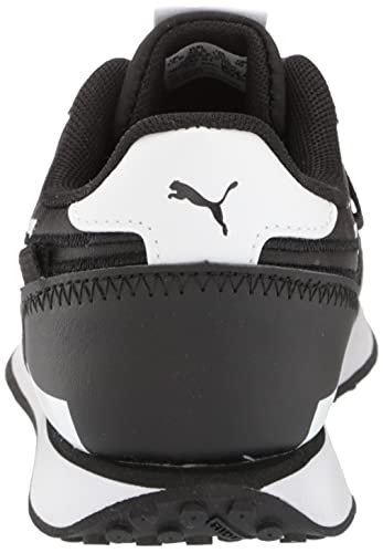 PUMA Puma Future Rider Twofold Sneaker White-Black, 1 US Unisex Little Kid