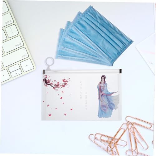 UKCOCO 12 Unidades Saco de pochete celular organizador de máscara Armazenar Máscara facial recipient