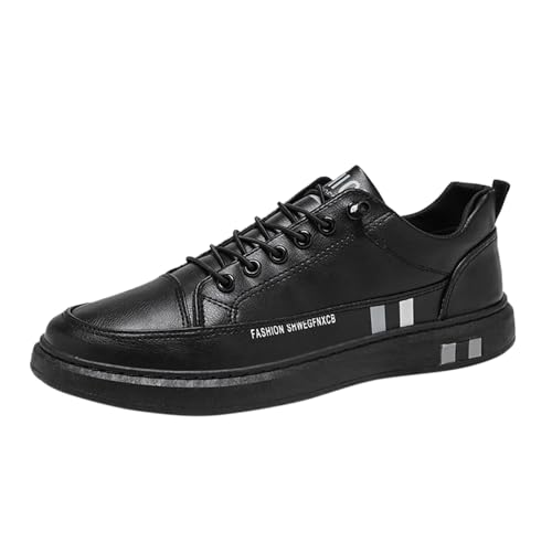 Zapatos transpirables hombre con punta redonda para vestir casual con comodidad