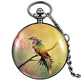 Zeit einstellen: Ziehen Sie den oberen Teil der Taschenuhr von der Unterseite der Uhr weg und drehen Sie sie dann im Uhrzeigersinn, bis die richtige Zeit erreicht ist.