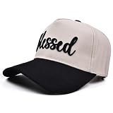 Jumsky Christian Blessed Trucker Hats, Embroidered Adjustable Fatih Baseball Cap for Mom Dad Grandma,Religious Gifts Beige