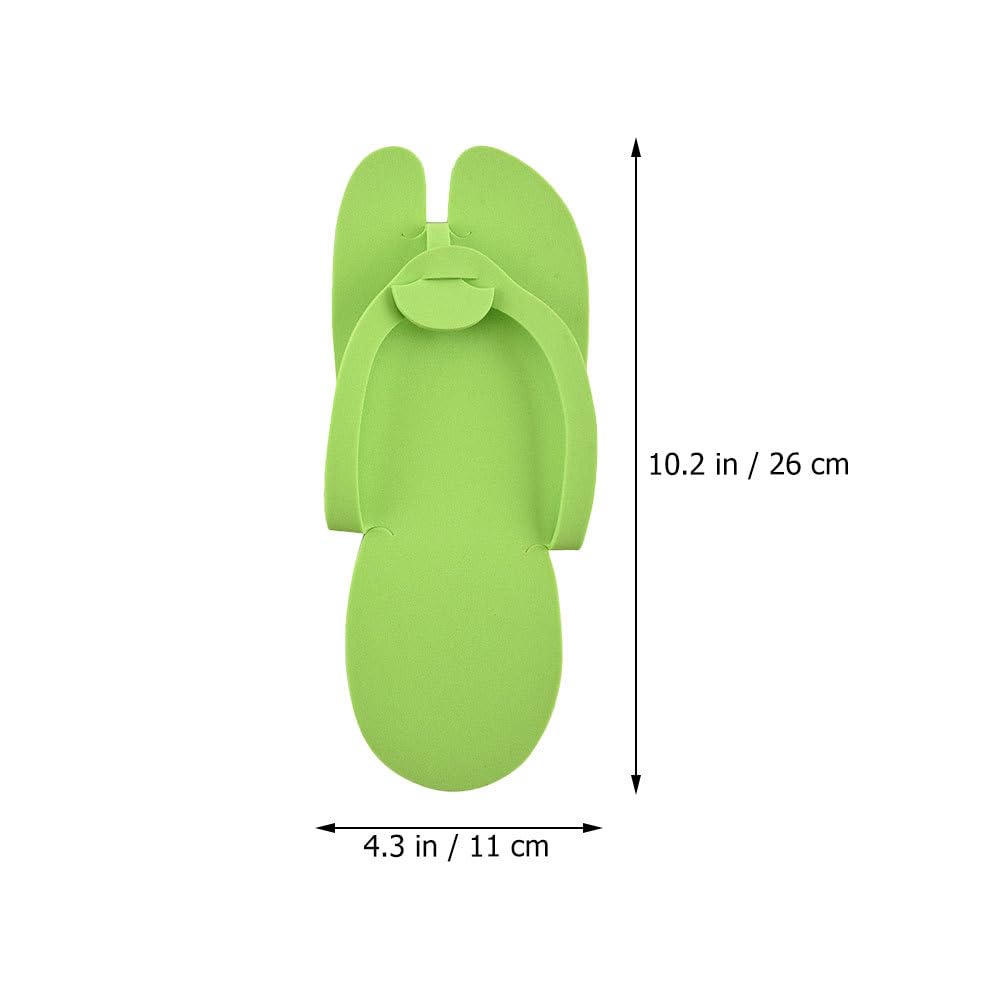 FRCOLOR 24 Paia Pantofole Usa e Getta Infradito Per Spa Infradito Antiscivolo Pantofole Per Unghie Pantofola Separatore Di Dita Infradito Estive Sandalo Ospiti Pedicure Eva Mancare Sandali