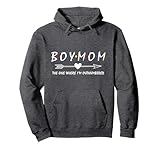Boy Mom 'Outnumbered' Boy Mama Pullover Hoodie