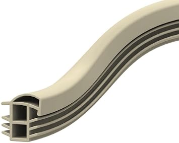 CONTACALL Steel Door Safe Wick Seal Steel Door Seal 6 Meters Cream