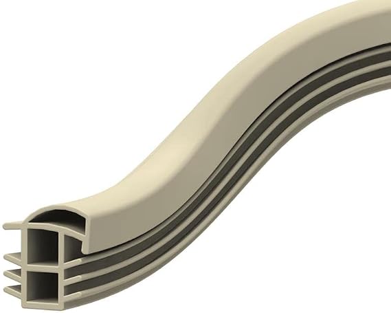 CONTACALL Steel Door Safe Wick Seal Steel Door Seal 6 Meters Cream