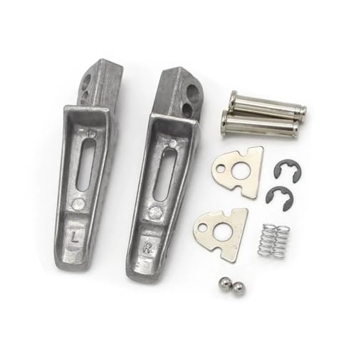 Repose-pieds arrière de moto antidérapant argenté pour GSXS750 et SFV650