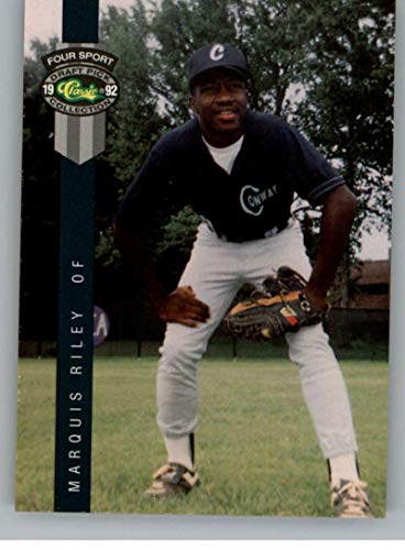 1992 Classic Four Sport #273 Marquis Riley Central Arkansas Bears/California Angels MultiSport MultiSport Card NM-MT