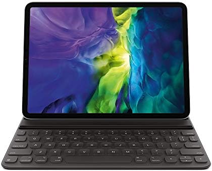 Apple Smart Keyboard Folio: iPad Keyboard case for iPad Pro 11-inch (1st, 2nd, 3rd, 4th Generation) and iPad Air (4th, 5th Generation), Two Viewing Angles, Front Back Protection, US English - Black