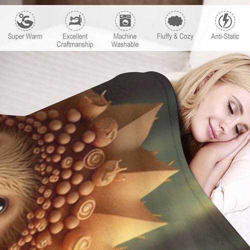 Couverture flannel douce pour canapé et soirées cocooning