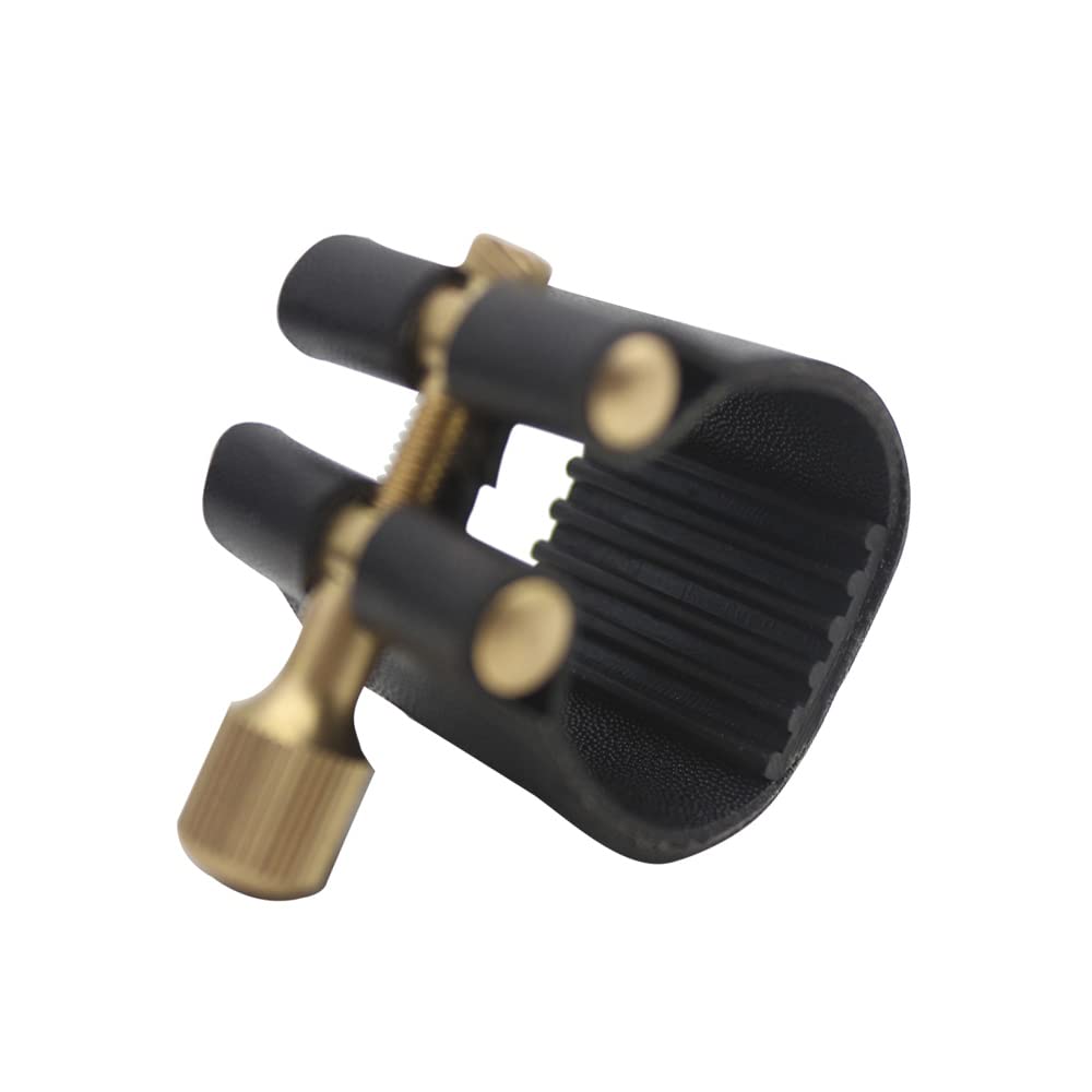 Legatura per Sassofono,Bocchino Legatura Fastener + Boccaglio Cap per Alto Sax Saxofono Bocchino Parti