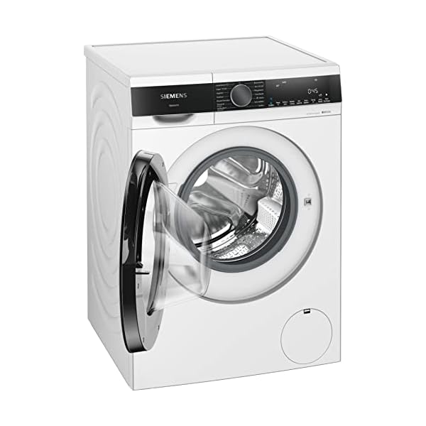Siemens WG44G2Z20 Waschmaschine iQ500, Frontlader mit 9kg Fassungsvermögen, 1400 UpM, speedPack L, Antiflecken System, Outdoor-Programm, Weiß, 60cm – Bild 5