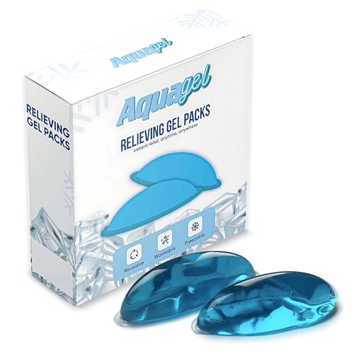 Hemorrhoid Cooling Gel Pack with Aquagel Technology - Discreetly Packaged Relief for Hemorrhoids and Painful Swelling