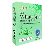 Funku Fashion FORS Whatsapp Bulk Messaging Tool WA Bulk Whats App Sender - Send Video, Images, Documents In Bulk, 1 Month Subscription