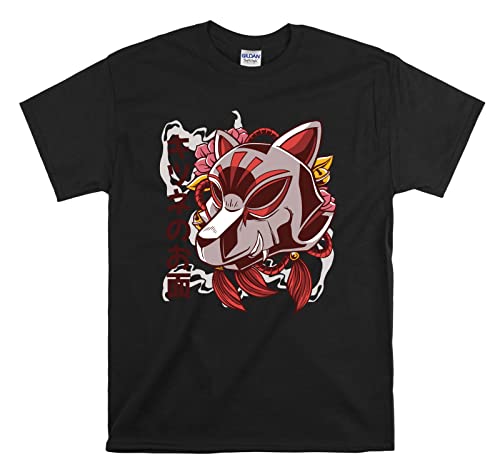 T-Shirt Kitsune Masque Japonais : Adoptez un Style Unique S