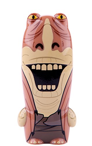 64GB Jar Jar Binks Star Wars USB Flash Drive with Bonus preloaded Mimory Content, Limited Edition MIMOBOT Character by Mimoco