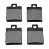 GOOFIT 2 ensembles de moto de frein de disque de frein de disque de moto pour 50cc 70cc 90cc 110cc 125cc Dirt vélo Go Kart VTT
