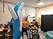 Inflatable Shark Costume Air Blow up Jaws Jumpsuit Fancy Dress Funny Carcharias Suit for Cosplay Party Halloween Christmas Carnival, Adult Size(blue)