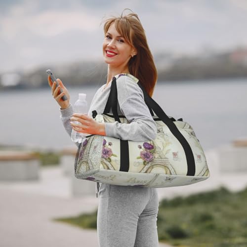 Bolsa de viaje plegable Torre Eiffel: la solución espaciosa e impermeable que buscas 7