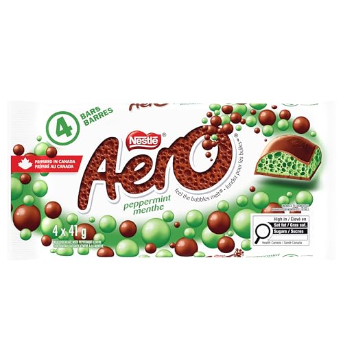 AERO Peppermint Bar, 1.44 Ounce (Pack of 16)