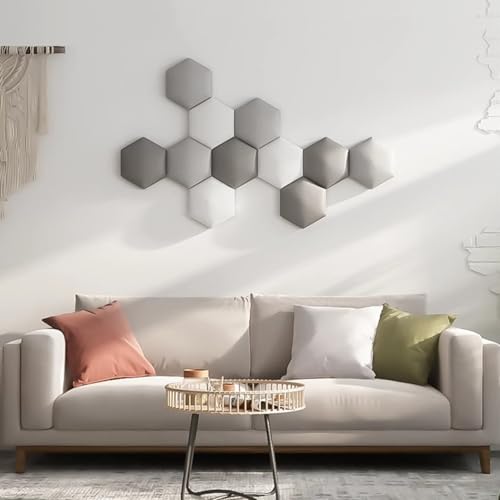 Evita golpes infantiles con paneles hexagonales acolchados autoadhesivos 3D 3