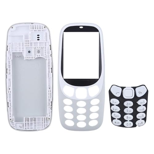 Cell Phone Replacement Full Assembly Housing Cover with Keyboard for Nokia 3310 Spare Parts