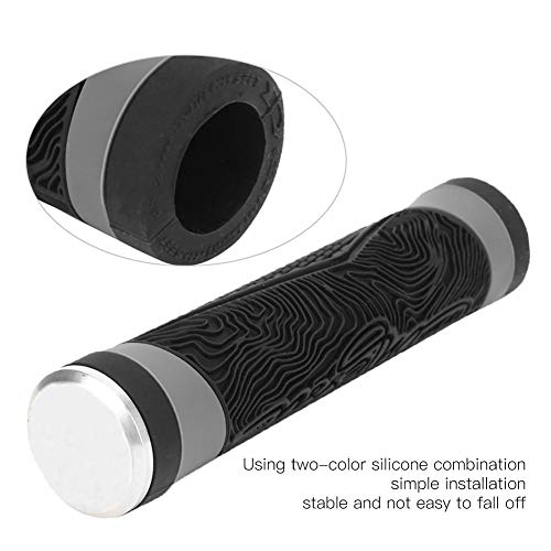 VGEBY Luva de silicone antiderrapante para guidão de bicicleta com aderência para absorção de choque