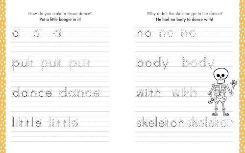The Print Handwriting Workbook for Kids: Laugh, Learn, and Practice Print with Jokes and Riddles - Thumbnail 5