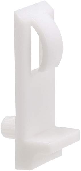 uxcell Plastic Shelf Support Pegs,5mm Shelf -Locking,Cabinet Shelf Clips,Shelf Bracket Holder Peg,for Kitchen Furniture Book Shelves Supplies,White,20pcs