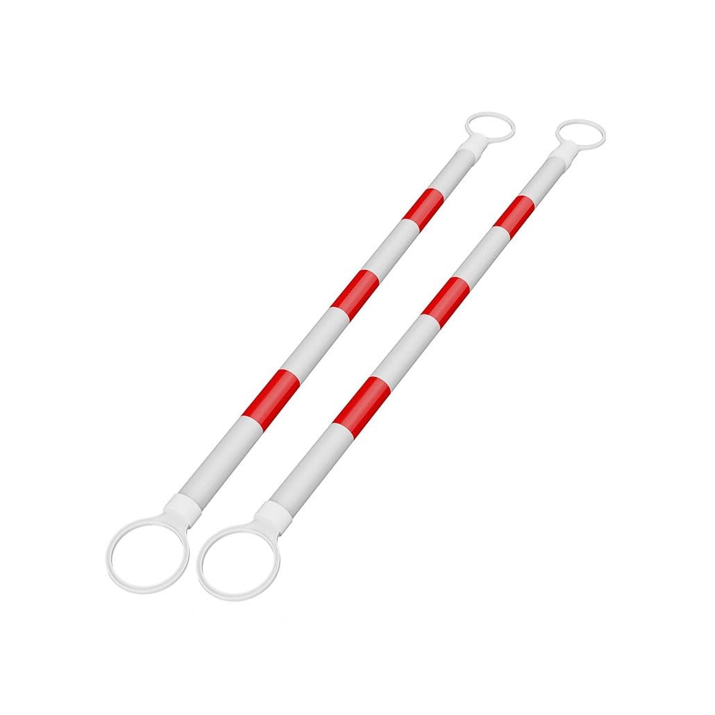 Barres de cônes de signalisation rétractables pour barrière de circulation extensible - 8