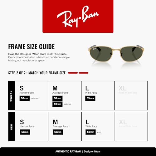 Ray-Ban RB3777 001/31 59MM Gold/Green Oval Sunglasses for Men for Women by Ray-Ban - Image 5