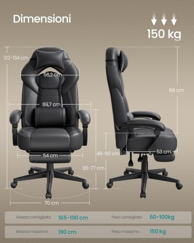 Sedia Gaming - Sedia gaming - Immagine 1