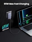 UGREEN Nexode Pro 65W Flat USB C Charger, 3-Port Ultra Slim GaN Compact Fast Charging Wall Charger PPS for MacBook Pro Air, Pixelbook, iPad Air, iPhone 17 Pro Max, Pixel 10 9 8, Galaxy S26 S25 Ultra