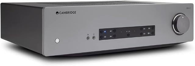 Cambridge Audio CXA61 Integrated Stereo Amplifier  aptX HD Bluetooth, 60 Watts Per Channel, Digital and Analogue Inputs, USB